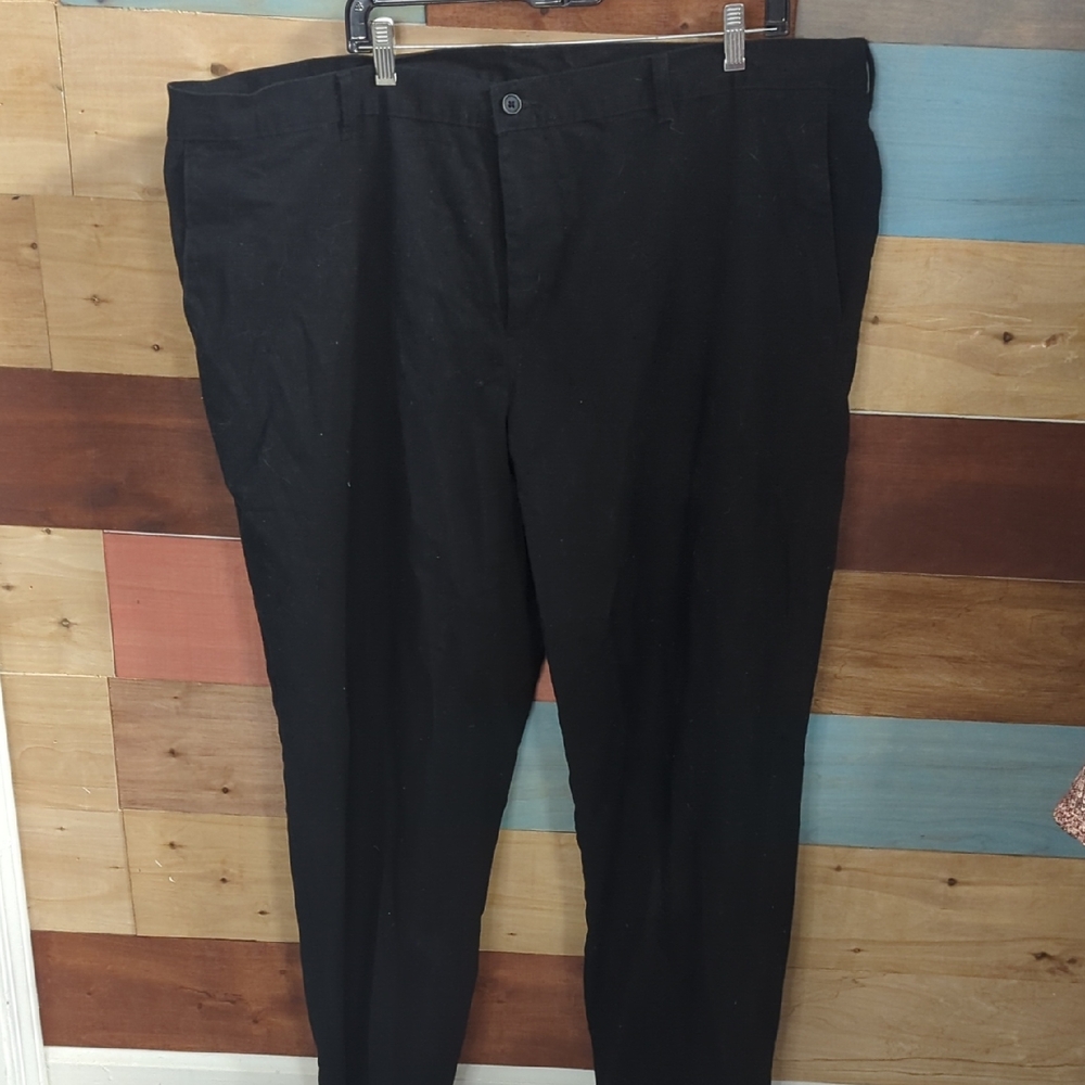 George Men's Elegant Black Dress Pants